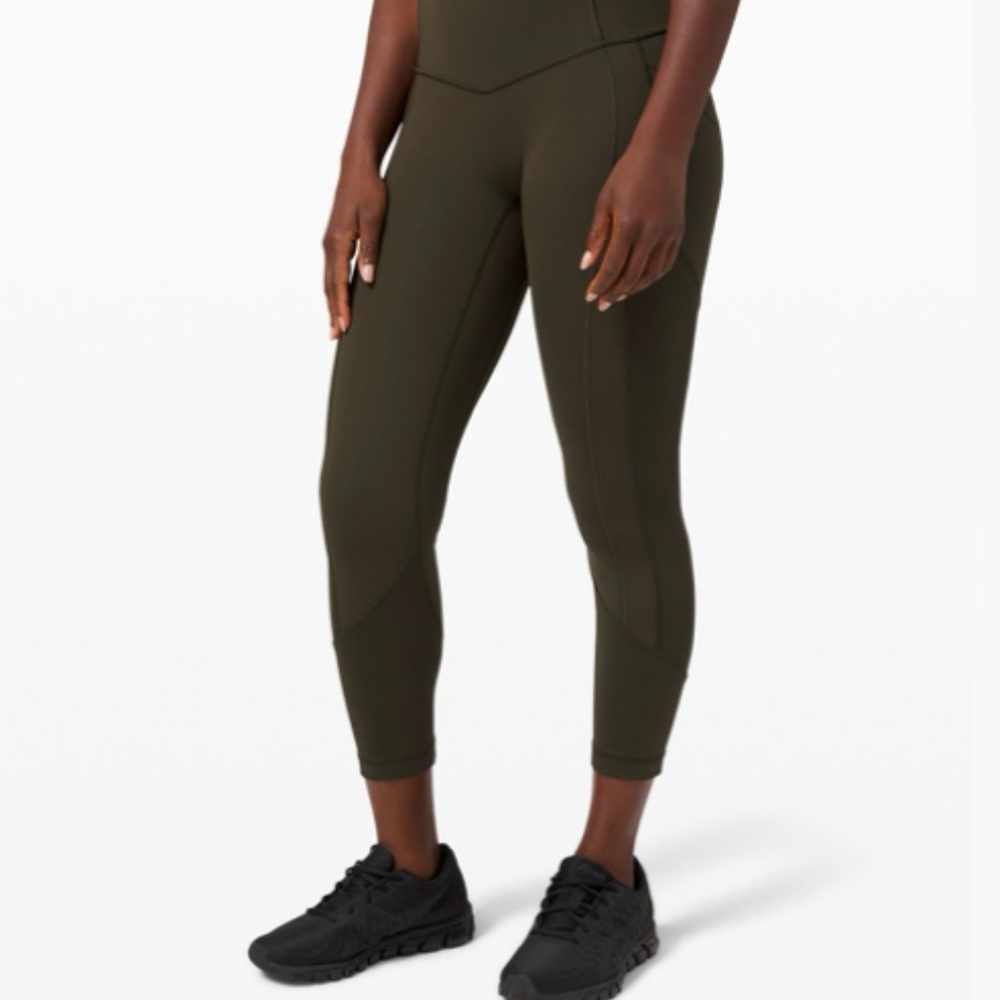Lululemon ALL THE RIGHT PLACES CROP II
*23" Dark Olive Size: 12